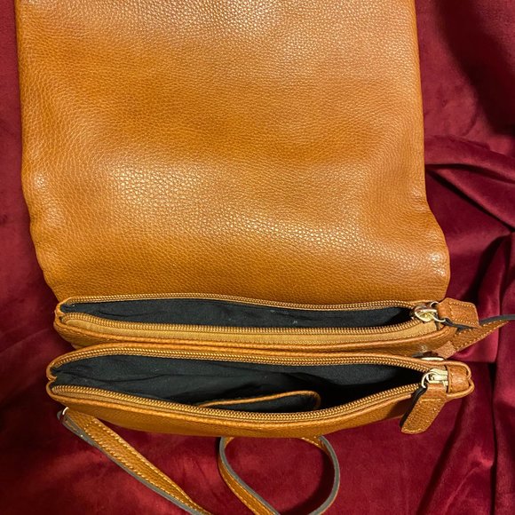 Leather Cross Body Bag - Picture 2 of 3